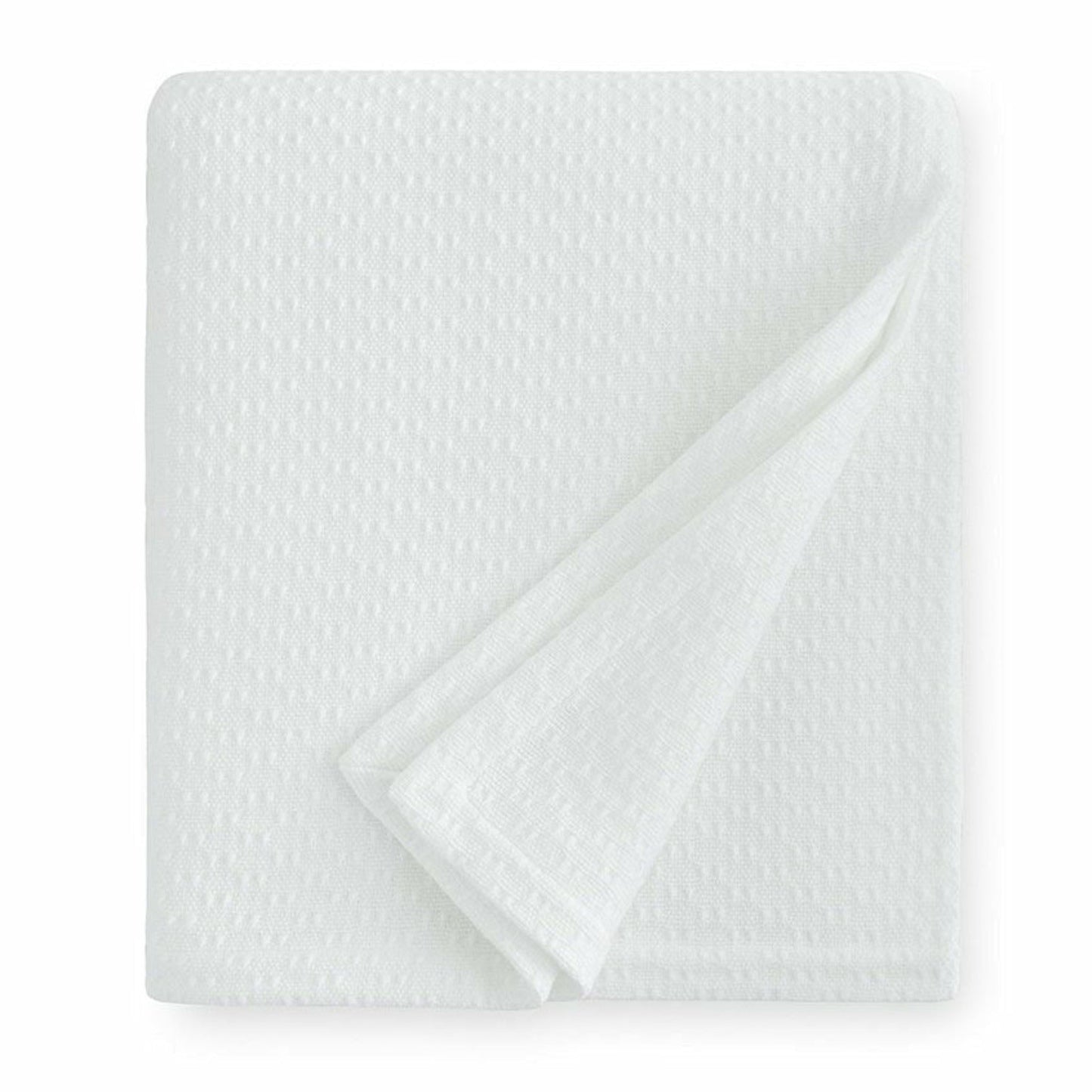 Sferra Corino Blanket White Fine Linens