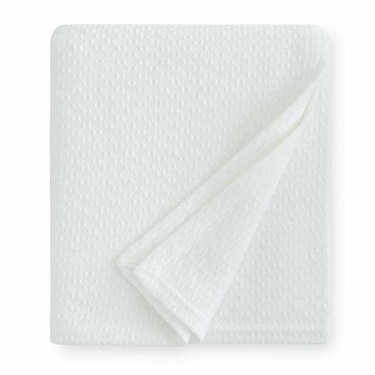 Sferra Corino Blanket White Fine Linens