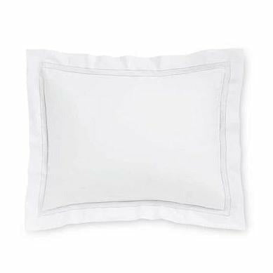 Sferra Finna Bedding Sham White Fine Linens