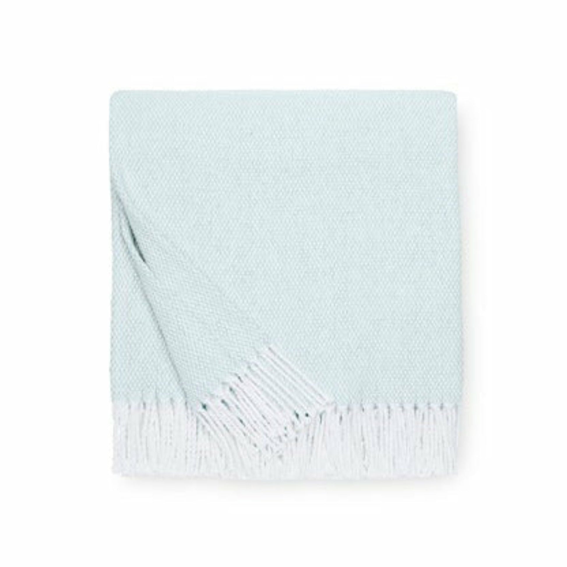 Sferra Terzo Throw Blanket Poolside Fine Linens