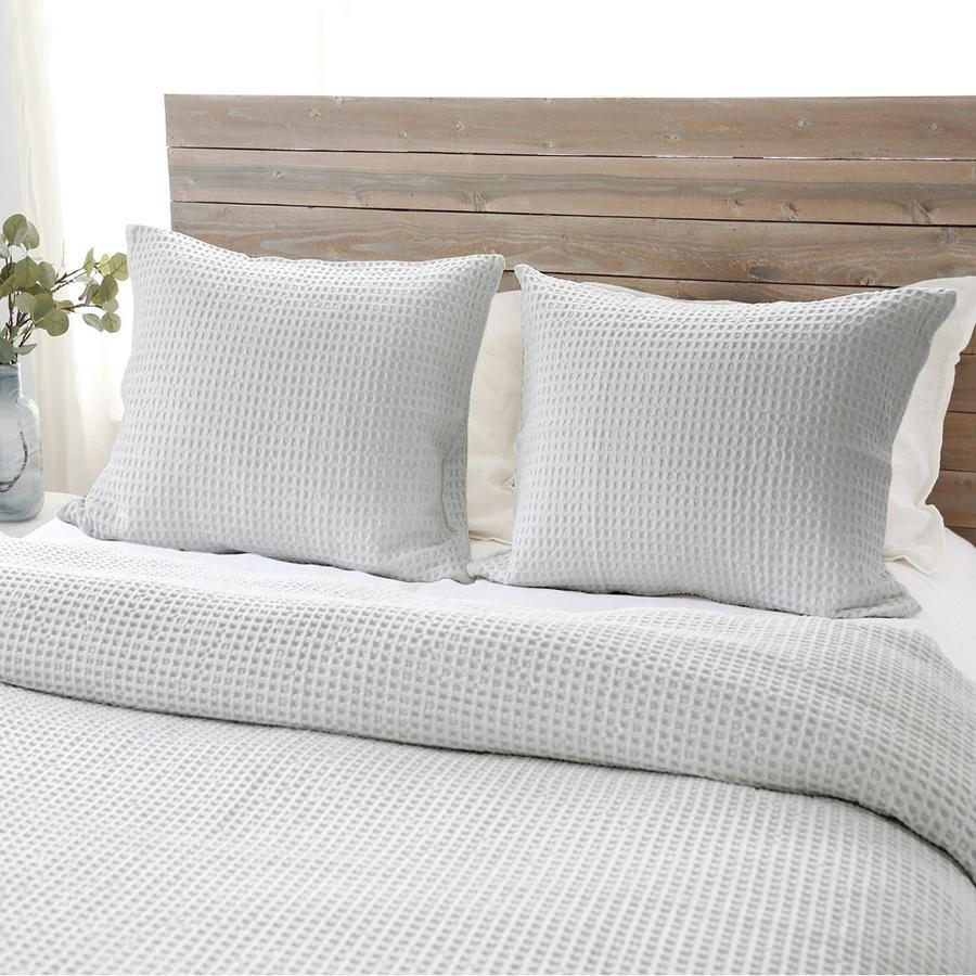Zuma Mist Blanket & Shams by Pom Pom at Home | Fig Linens